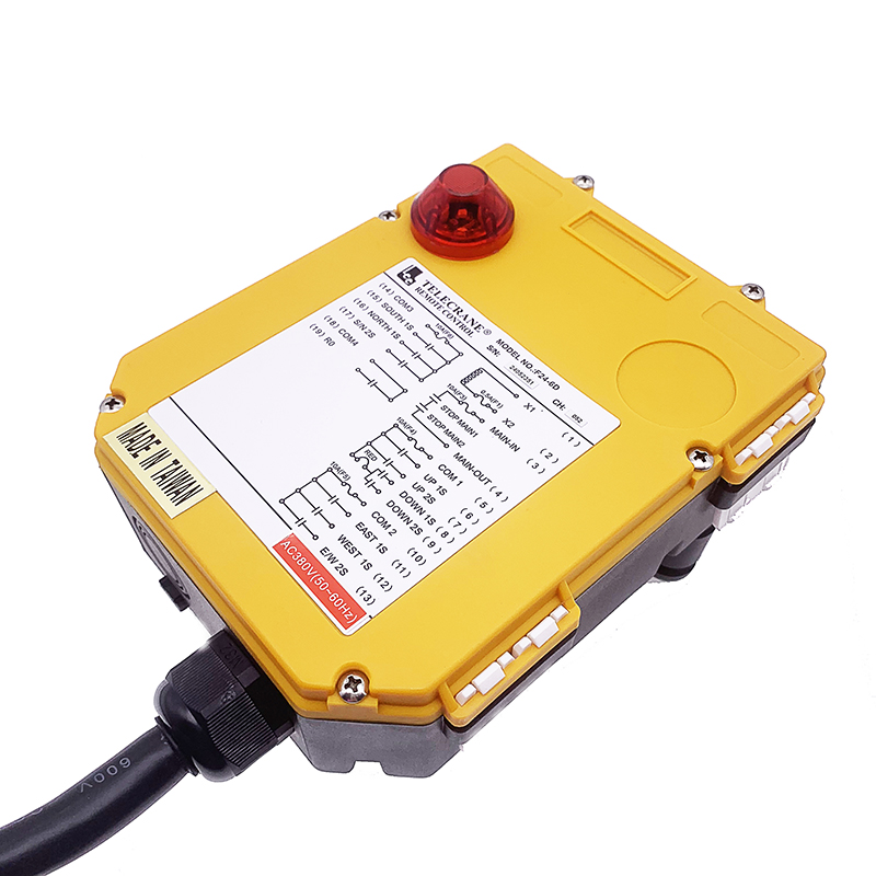 F24-6D Telecrane Radio 6 pulsanti TeleControl Industrial Crane Control