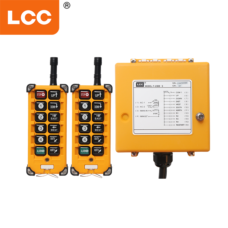 F23-BB Industrial 10 pulsante Switch di controllo del trattore wireless