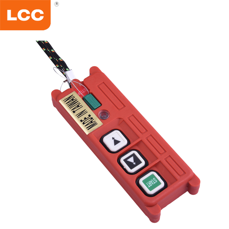 F21-2S 220V 2 pulsanti interruttore di controllo remoto industriale wireless