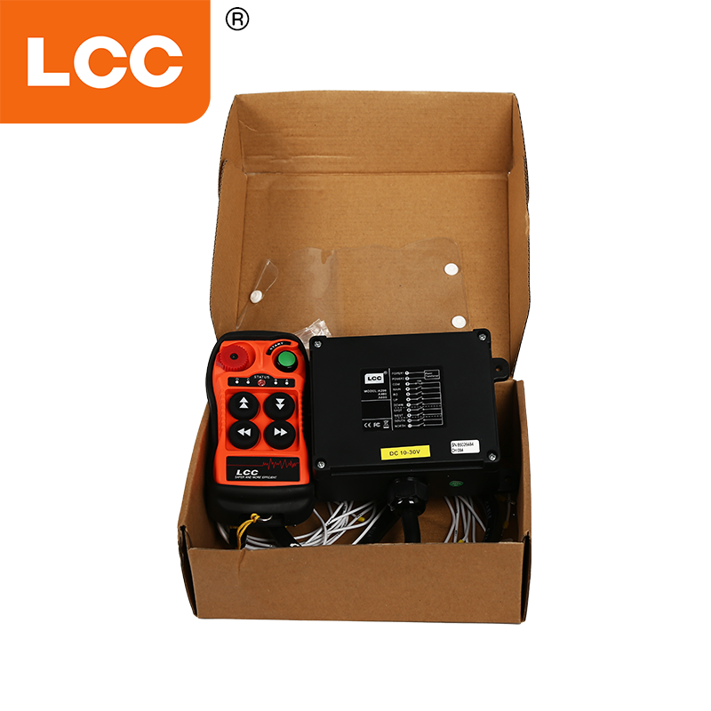 Produttore LCC QA400 380V 36V 48V 4 canali Pumpa in cemento Sollevamento industriale Craposiolo Grane Troly Radio Crane Control