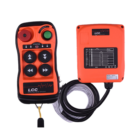 Telecomando impermeabile a doppia velocità LCC Q404