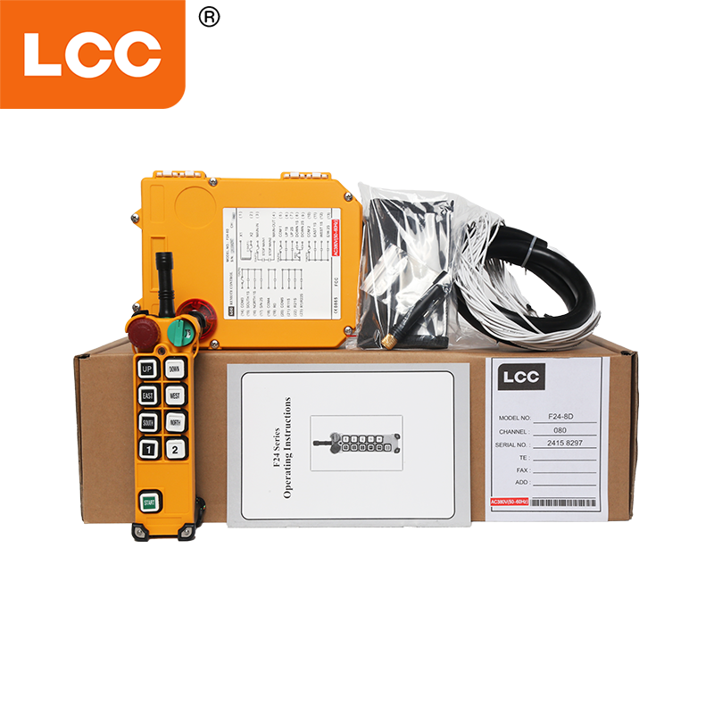 F24-8D Telecrane 433MHz 8 pulsanti TeleControl Industrial Radio Remote Control