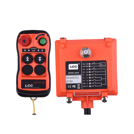 Telecomando impermeabile a 2 velocità 433 MHz LCC Q202