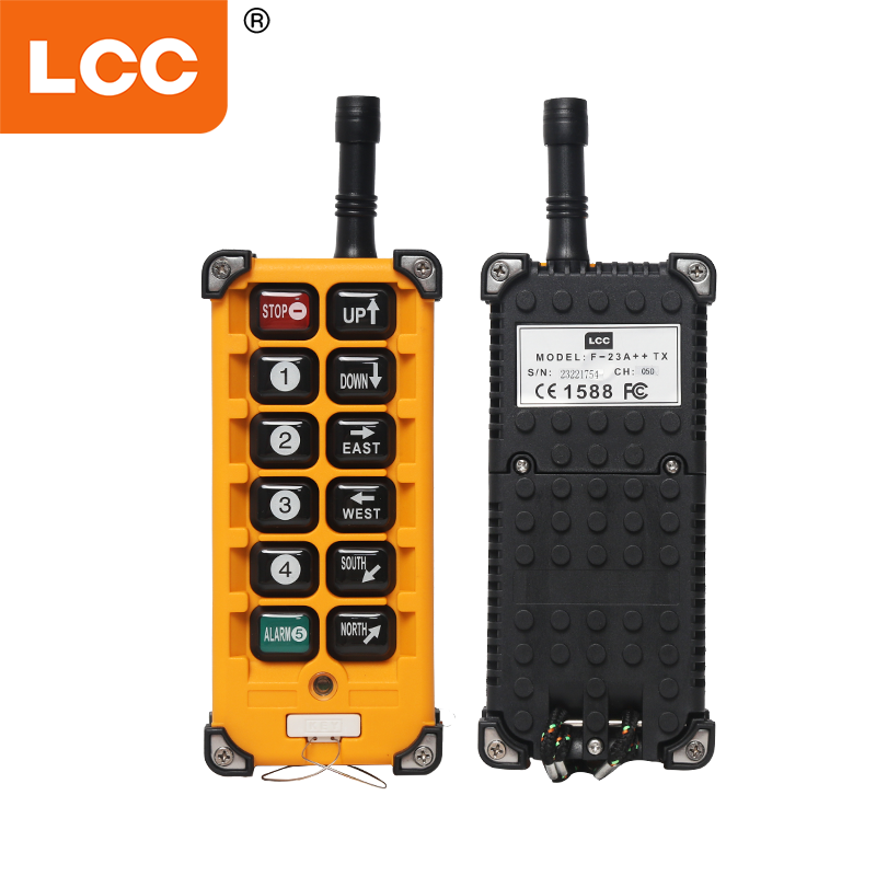 F23-A ++ Industrial 12 Volt Switch di controllo remoto wireless a velocità singola