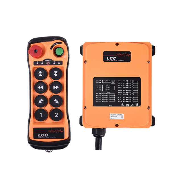 Telecomando wireless per paranco industriale a 8 pulsanti Q808
