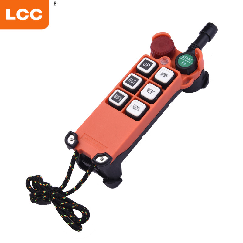 F21-E1 LCC 24V 6 Chiave Crane RF ON OFF Industrial Remote Control Switch