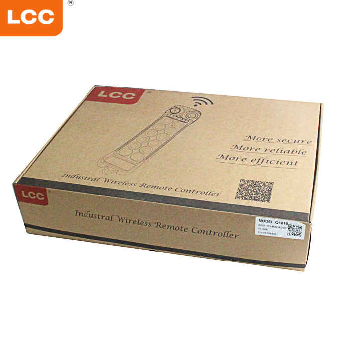 LCC Q606 6 pulsanti a doppia velocità Trasmettitore wireless e ricevitore Hal Hist Crane Controls