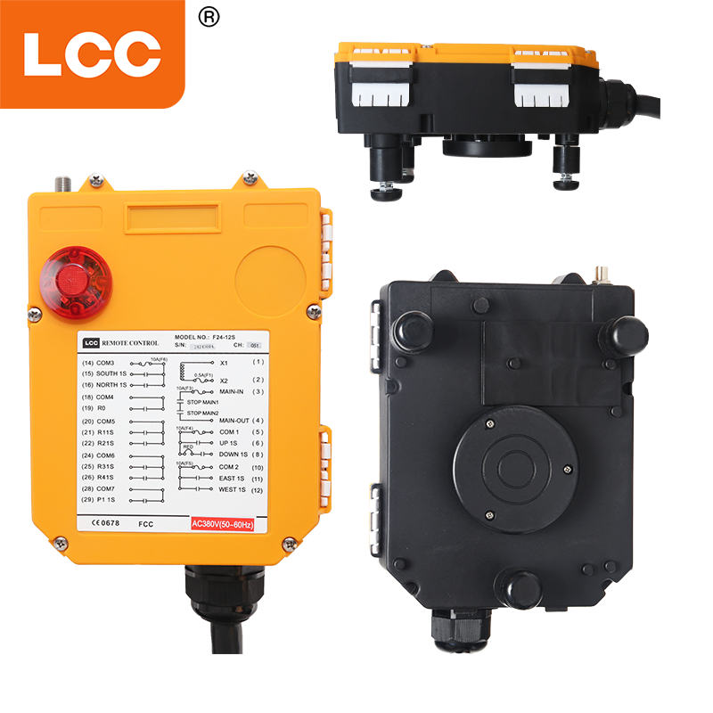 F24-12S 12 CANALI Sistema di controllo telecomandato di radio elettrica industriale