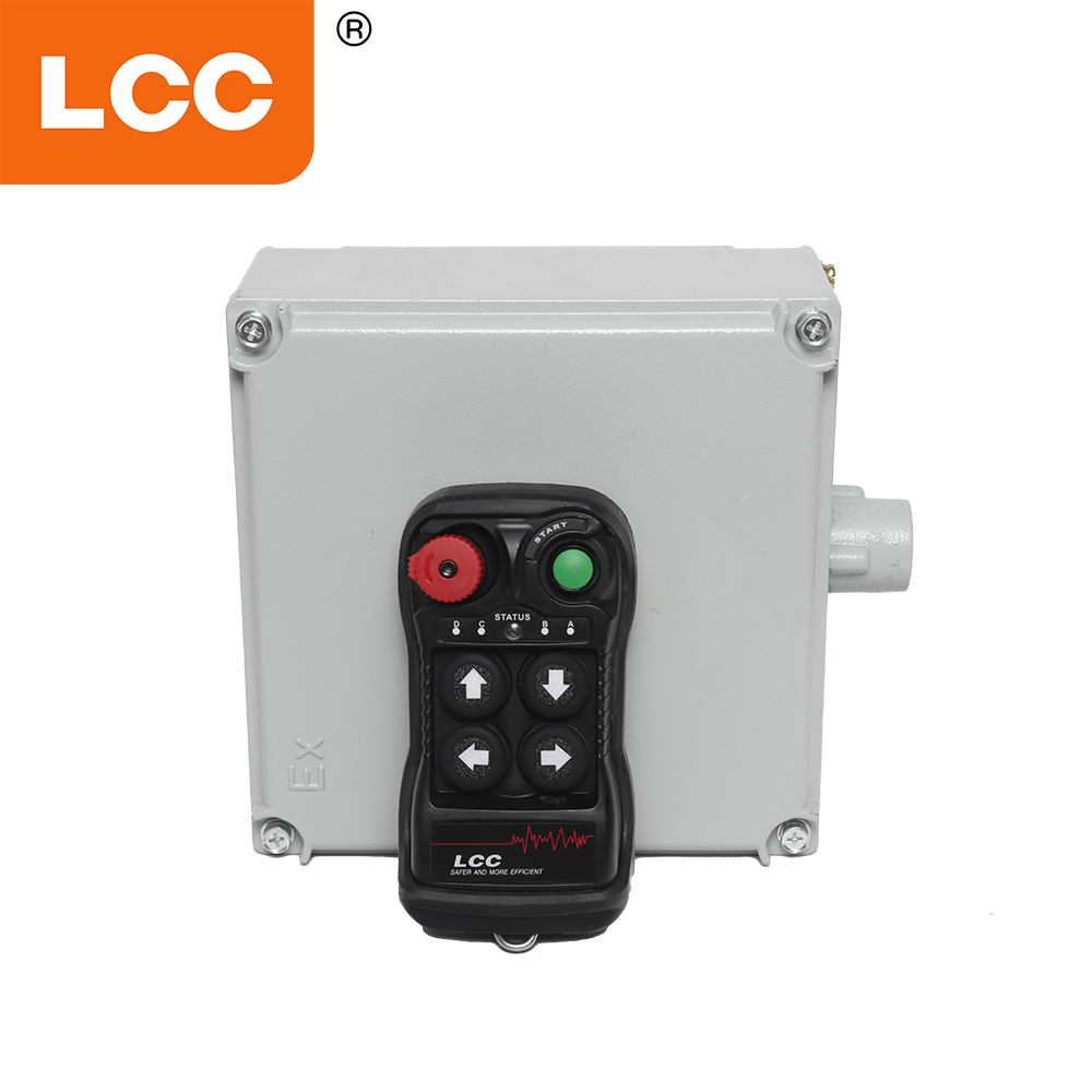 Telecomando per gru a velocità singola antideflagrante antideflagrante LCC BQ400 IP65
