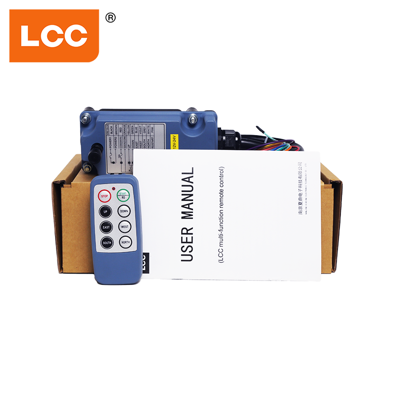 Telecomando wireless industriale LCC SAGA1-L8 per apparecchiature idrauliche di gru