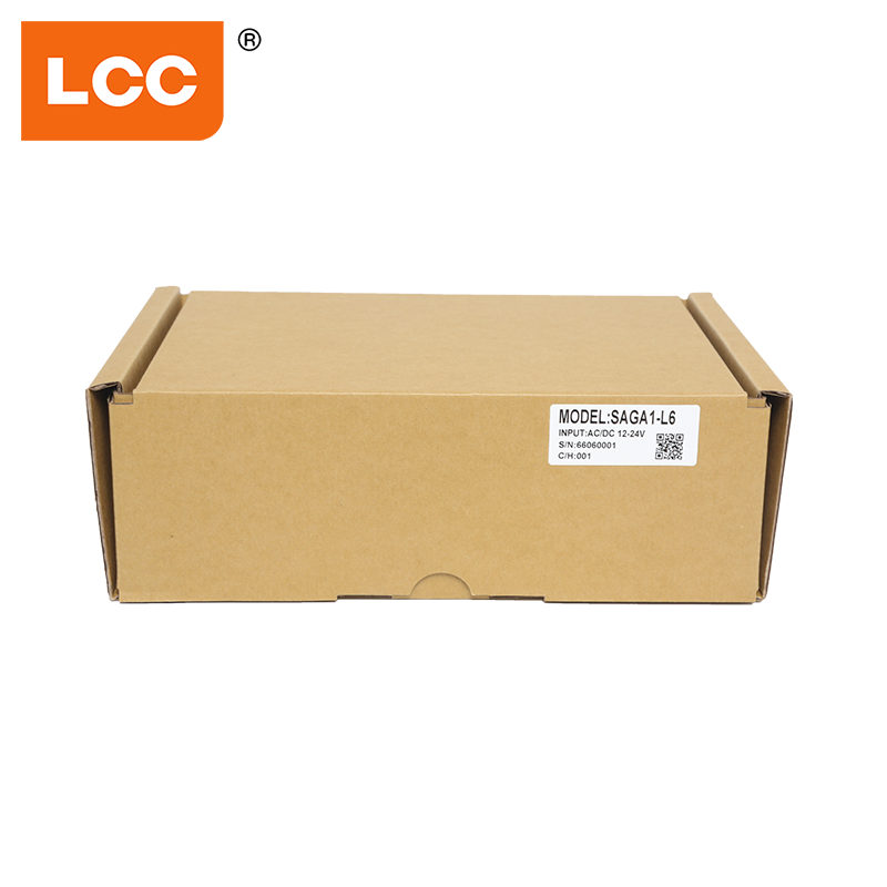 LCC SAGA1-L6 Sistema di controllo remoto radio industriale wireless a velocità singola a 4 pulsanti Robusto telecomando per gru di sollevamento