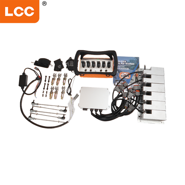 Telecomando wireless personalizzato BT600 per gru montate su camion con joystick proporzionali, controllo analogico e modalità manuale/automatica