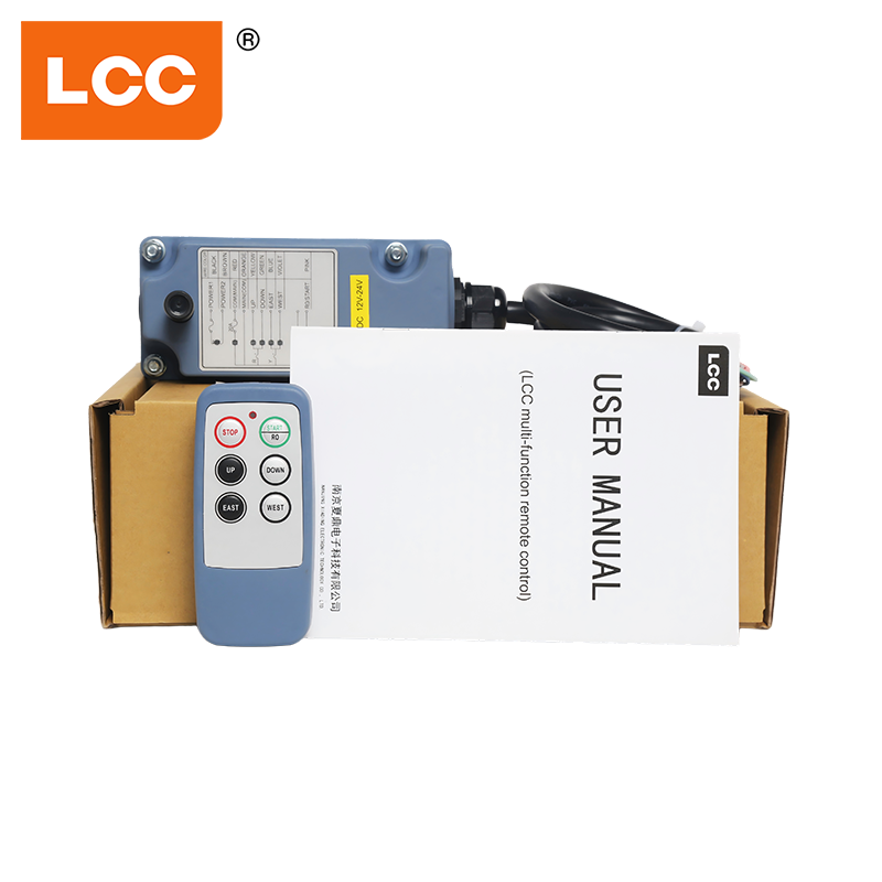 LCC SAGA1-L6 Sistema di controllo remoto radio industriale wireless a velocità singola a 4 pulsanti Robusto telecomando per gru di sollevamento