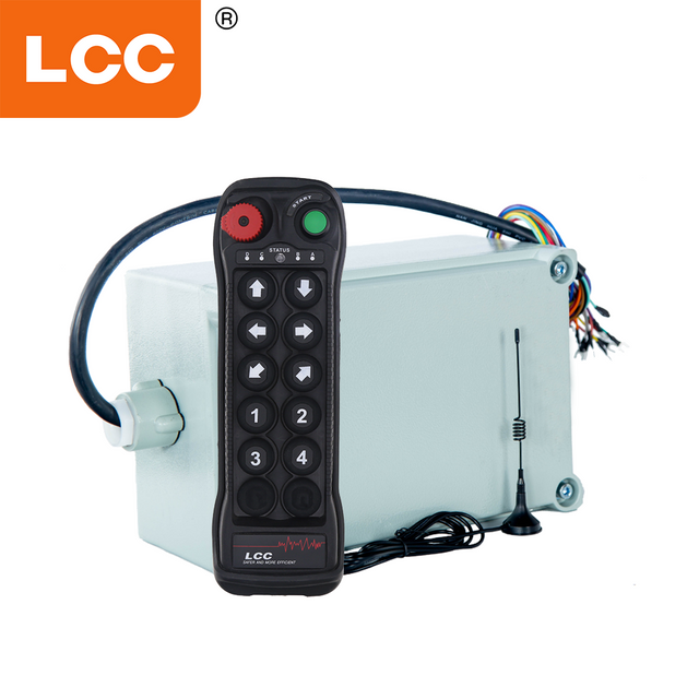 LCC BQ1000 Telecomando wireless antideflagrante a 10 pulsanti antideflagrante per gru a torre in aree pericolose